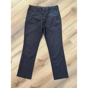 Express Photographer Pants Mens 30x32 Gray Slim Fit Dress Chino Trousers Stretch